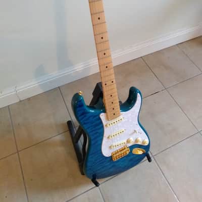 Fender MIJ Traditional II Stratocaster 2021 - Caribbean Blue image 4