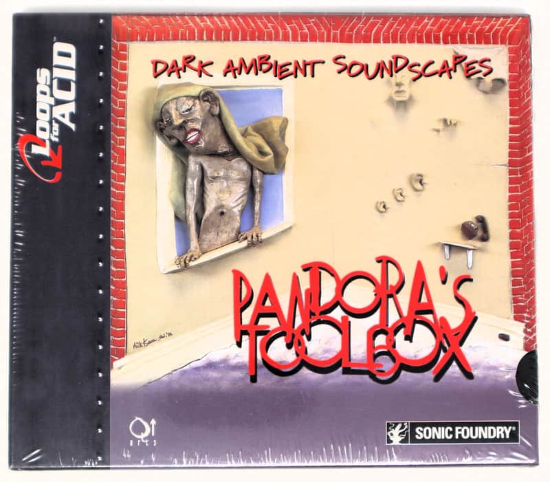 Sonic Foundry Loops For Acid Dark Ambient Soundscapes Pandora's Toolbox Sample Library/Sound Library/Sampling CD 2000 image 1
