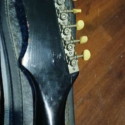 Vintage 1965 Kay Vanguard II K332 Guitar with Original Case image 7