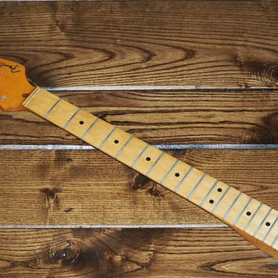 Fender USA Stratocaster 57 Reissue Neck 1984 Aged Natural Gloss image 1