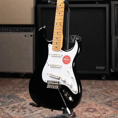 Squier Classic Vibe '50s Stratocaster Electric Guitar - Black image 11