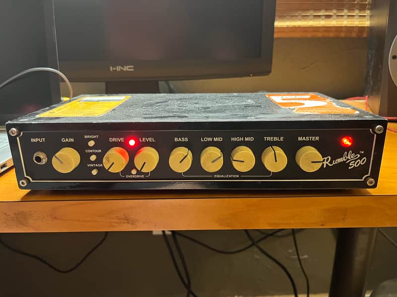 Fender Rumble 500 V3 500-Watt Bass Amp Head 2015 - 2024 - Black image 1