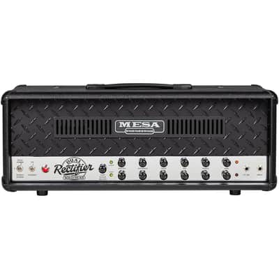 Mesa Boogie 90s Dual Rectifier Solo Head Reissue 2-Channel 100-Watt Guitar Amp Head 2025 - Present - Black image 1