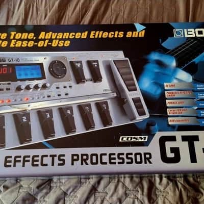 Boss GT-10 Guitar Effects Processor 2008 - 2012 - Silver image 2