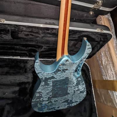 Ibanez JEM 90th HAM Anniversary 1998 - Blue-Green Metallic Texture image 11