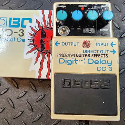 Boss DD-3 Digital Delay with Analogman High Cut Mod | Reverb