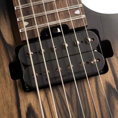 Cort KX500-NBB KX Series Pale Moon Ebony Top Roasted Maple & Walnut, 5-Ply Laminated Neck 6-String Electric Guitar image 9