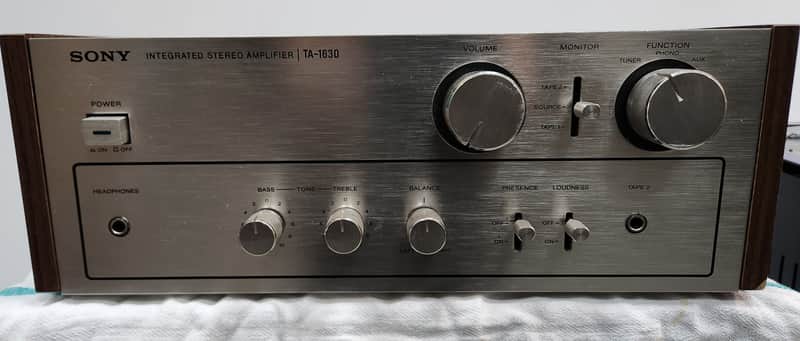 Sony Vintage TA-1630 Integrated Amplifier, ,Japan,1977 image 1