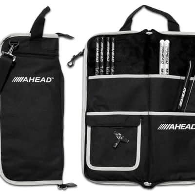 Ahead Bags - SB2 - Deluxe Stick Case (Black With Gray Trim, Plush Interior) image 1