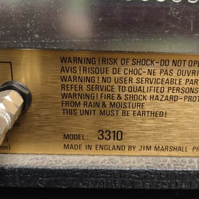 Marshall Baby Stack MR3310 80s Rare and Vintage image 4