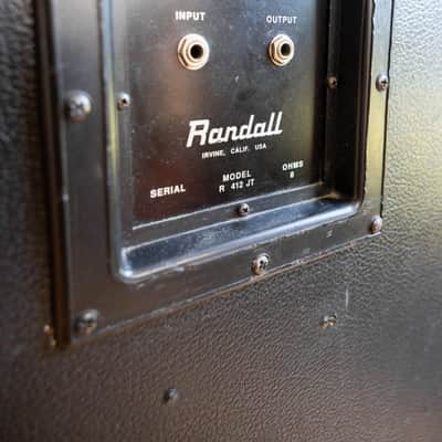 Dimebag's Actual Randall Jaguar Cabinet image 7