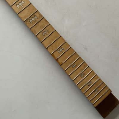 Maple Wood Guitar Neck, 22 Frets, Bats Inlay Fretboard Markers image 9