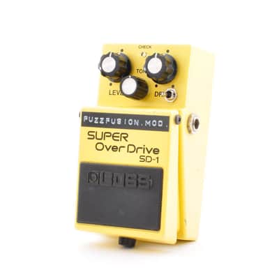 Boss SD-1 Modified FuzzFusion SuperOverdrive Clipping 1N34A&LED3mm Used From Japan #OP64373 image 8