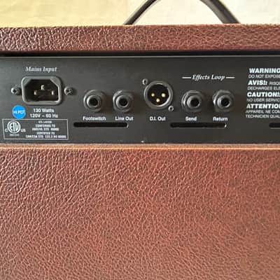 Marshall Acoustic Soloist AS50D 2-Channel 50-Watt 2x8" Acoustic Guitar Combo 2007 - Present - Brown image 9