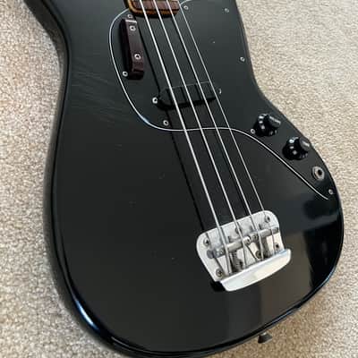 Fender Musicmaster Bass 1975 - 1981 - Black image 4