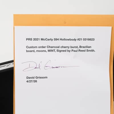 PRS Mcarty 594 Hollowbody II Owned by David Grissom image 18