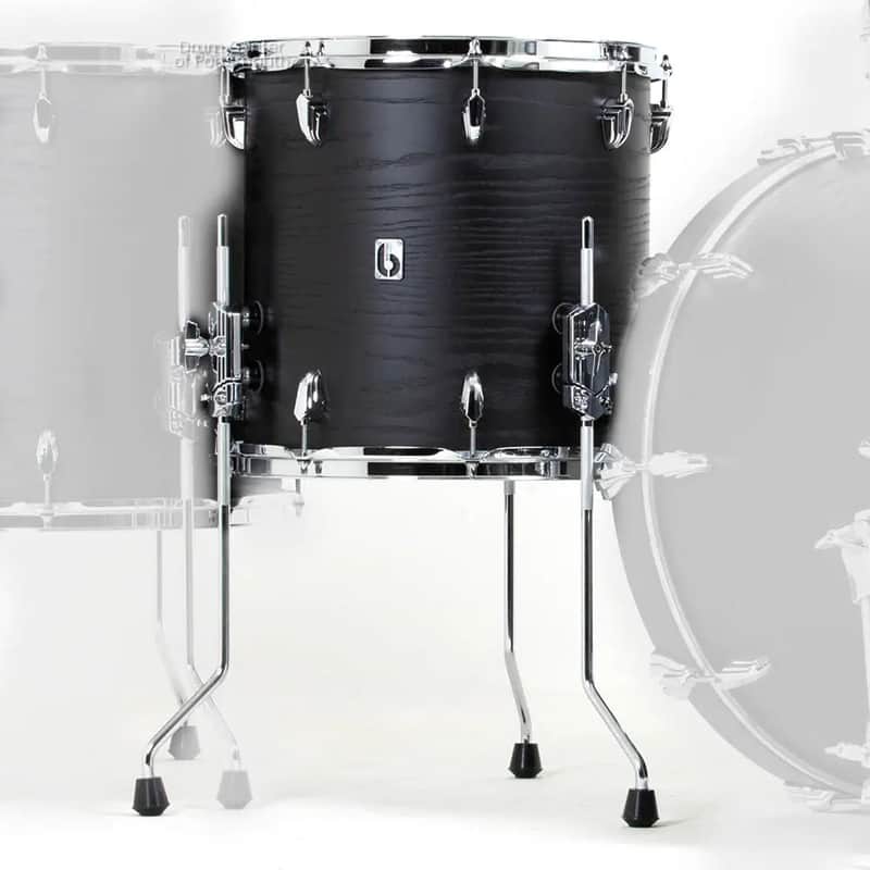 British Drum Company Raven 14x14" Birch / Ash Floor Tom image 1