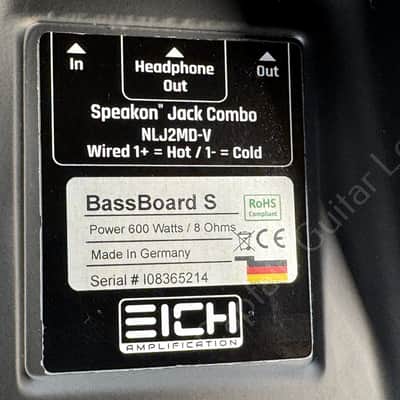 2024 Eich Amplification - TB250 Sub Bass mit Bass Board S - ID 5859 image 8