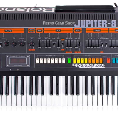 Roland Jupiter 8 & Sequential Circuits Prophet 5 Rev3.3 Owned by Jonathan Cain of Journey image 5