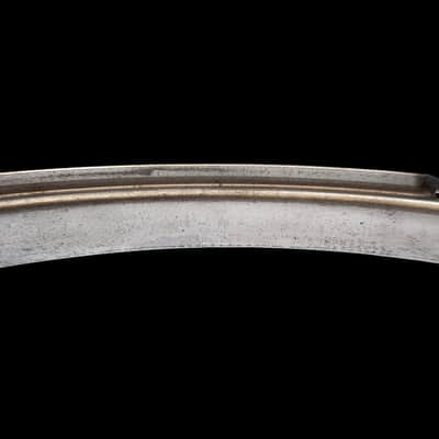 Vintage Pair (2) 1940's-50's Slingerland Radio King 16" NOB 8-Hole Floor Tom Double Flange Hoops image 8