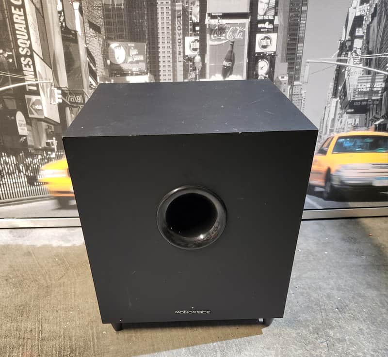 Monoprice Monoprice subwoofer 8 inch power 90s  - Black image 1