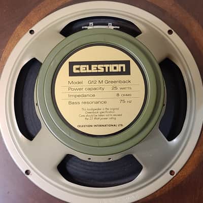 Celestion G12M Greenback Speaker 8 ohm image 9