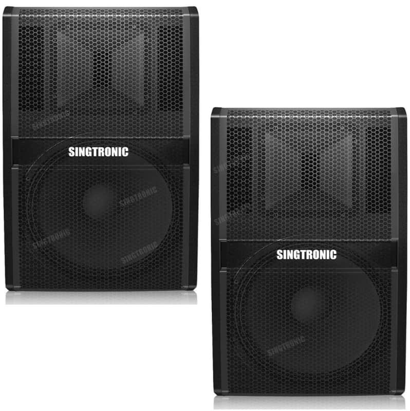 Singtronic 5000W Vocal Karaoke Speakers High End Quality - (Pair) image 1