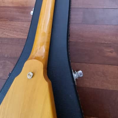 Greco FVB 900 Flying V Bass 1977 - Natural image 8