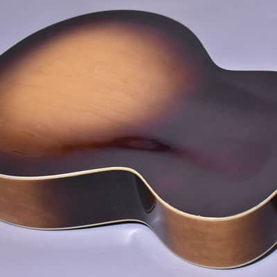 c.1960's Airline N-2 Acoustic Archtop Sunburst image 14