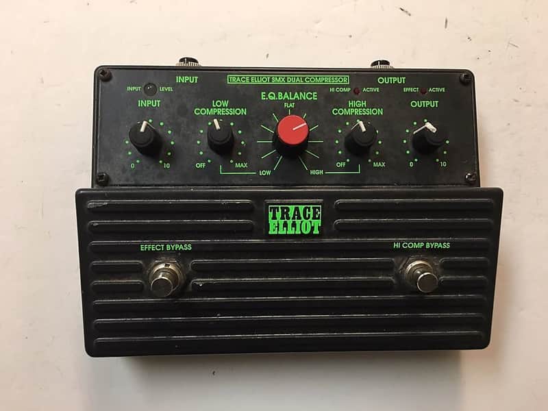 TRACE ELLIOT SMX DUAL COMPRESSOR　エフェクター Trace Elliot SMX Dual Compressor EQ 18v Rare Vintage Guitar Bass