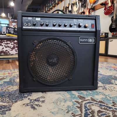 1986 SUNN SL 160 Combo Amp - Solid State - 1x12 image 2