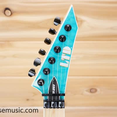 ESP LTD MH-203 QM - See Thru Blue Bild 14