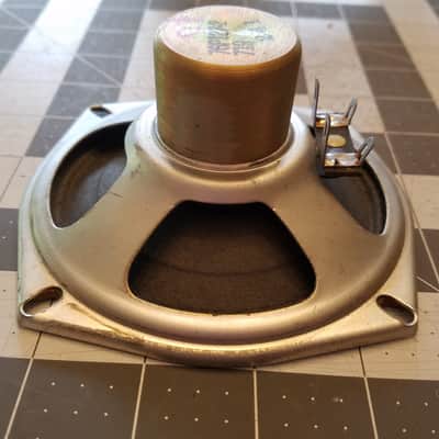 Carbonneau 4.5" AlNiCo 8 Ohm Speaker Driver 76P127-2 full range 1962 - paper cone image 1