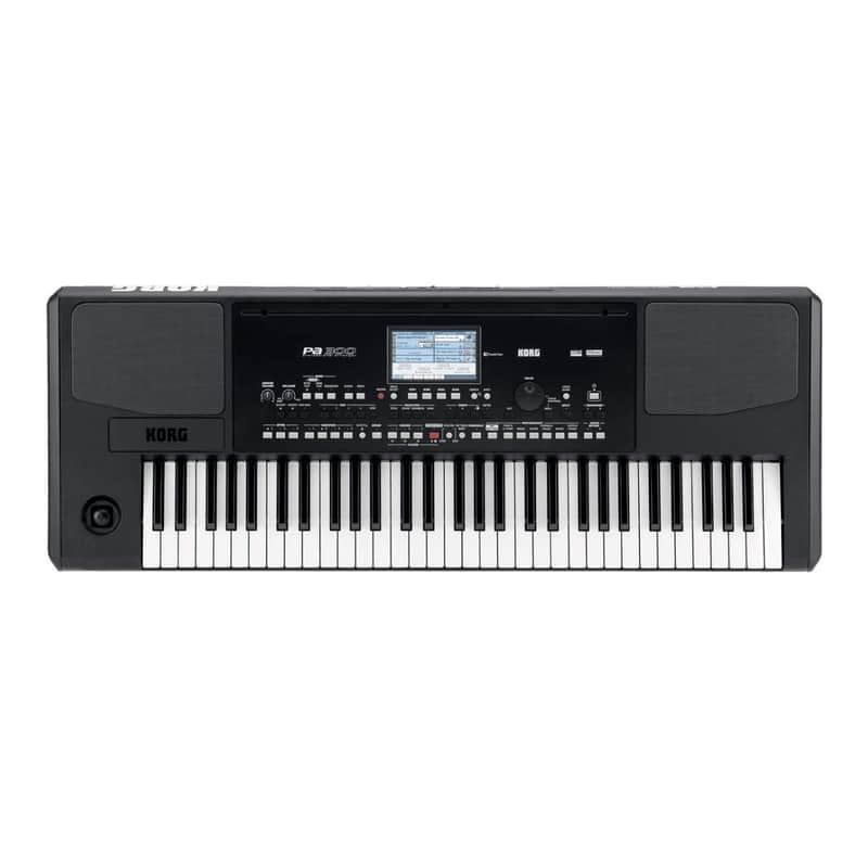 Korg PA300 61-key Professional Arranger Keyboard (Black) image 1