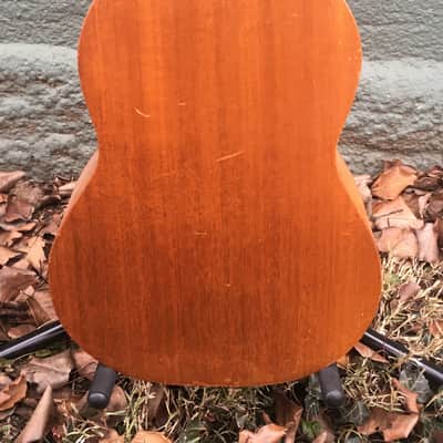 Harmony Baritone Ukulele 1950s Natural Mahogany image 9