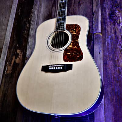 Guild USA D-55E - Natural w/ Hard Case image 21