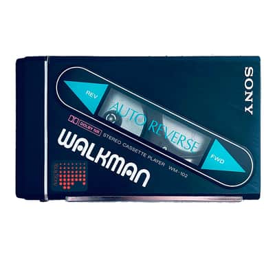Sony WM-102 Walkman Portable Cassette Player (1987 - 1988) | Reverb