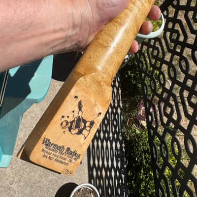 Late 80s Warmoth Telecaster Tele Birdseye Maple Neck Floyd Compound Radius Clapton Profile image 8