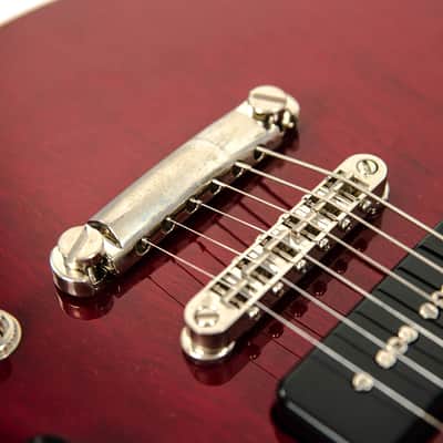 Schecter Tempest Custom 2000s Cherry owned by Billy Corgan image 8