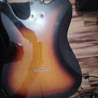 2012 Fender  Telecaster MIM Body w/Fender Neck Plate/Bridge onlyVG Cond Free Lower 48 U.S. Shipping image 3