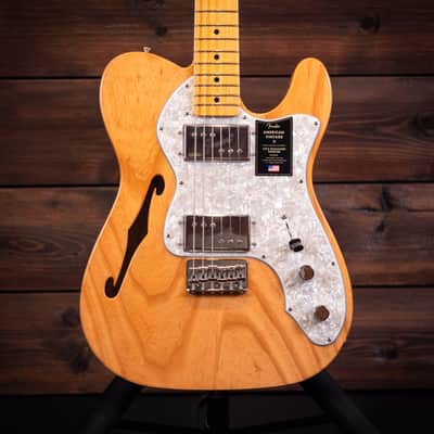 Fender American Vintage II 1972 Telecaster Thinline - Natural image 1