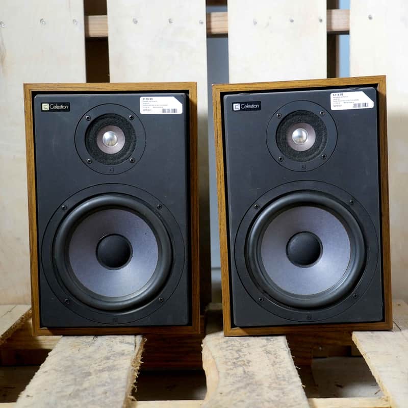 Pair Celestion Ditton 120 Bookshelf Speakers image 1