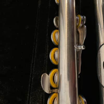 Yamaha Open Hole Flute All New Pads, Clean, C foot model image 6