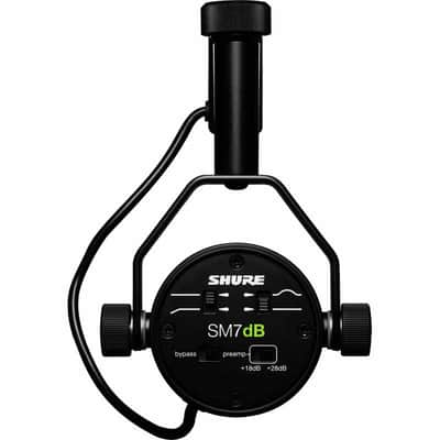 SHURE SM7DB Microphone broadcast dynamique avec préamp image 4