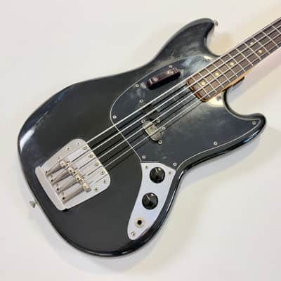 Fender Mustang Bass 1975 Black image 3