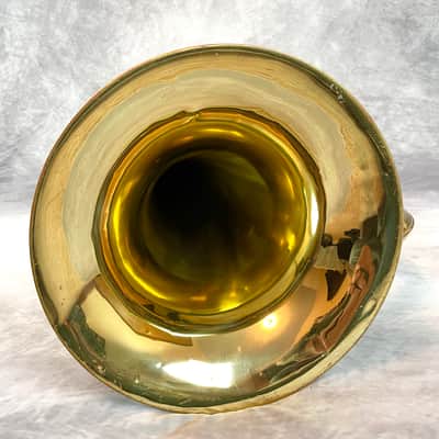 Unbranded 4 Valve Euphonium (Yamaha YEP-321 Copy) W/ Case Plays Great + See demo image 8