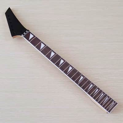 Maple Wood Guitar Neck, 24 Frets Rosewood Fingerboard, Locking Nut image 1
