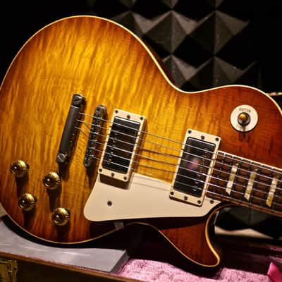 2004 Gibson Custom Shop 1959 Reissue R9 "One Piece Top" HRM Iced Tea Burst, Rare! image 1