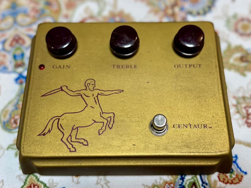 Klon Centaur Professional Overdrive (Horsie) 1994 - 2008 - Gold image 1