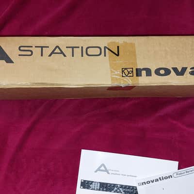 Novation A Station 8-Voice Rackmount Synthesizer 2001 - Blue image 5